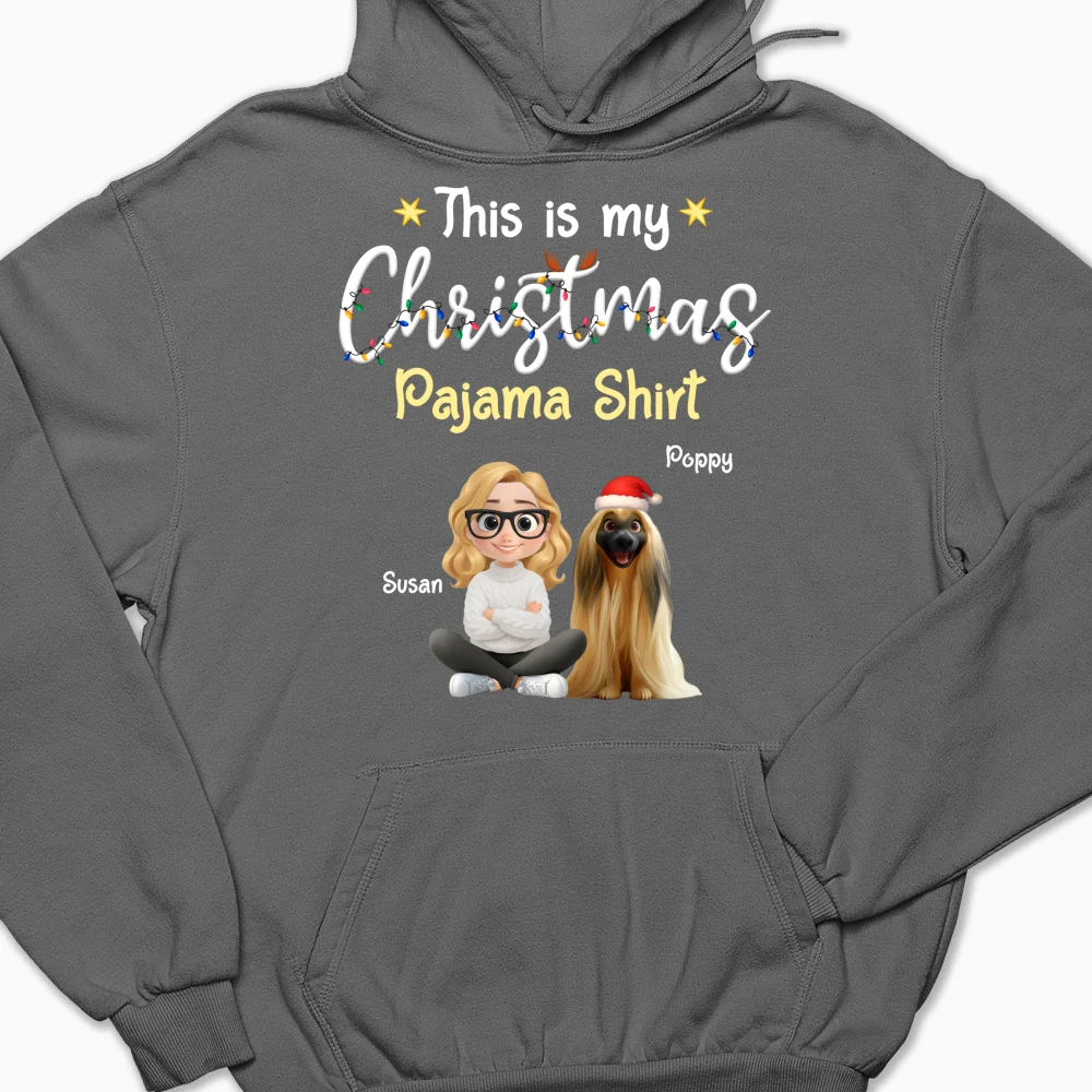 Pawjama Shirt Cartoon Christmas Ver Pet - Personalized Custom Hoodie - Image 10
