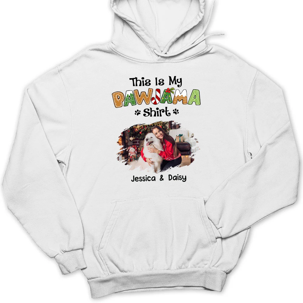 Pawjama Shirt Cartoon Photo - Personalized Custom Hoodie