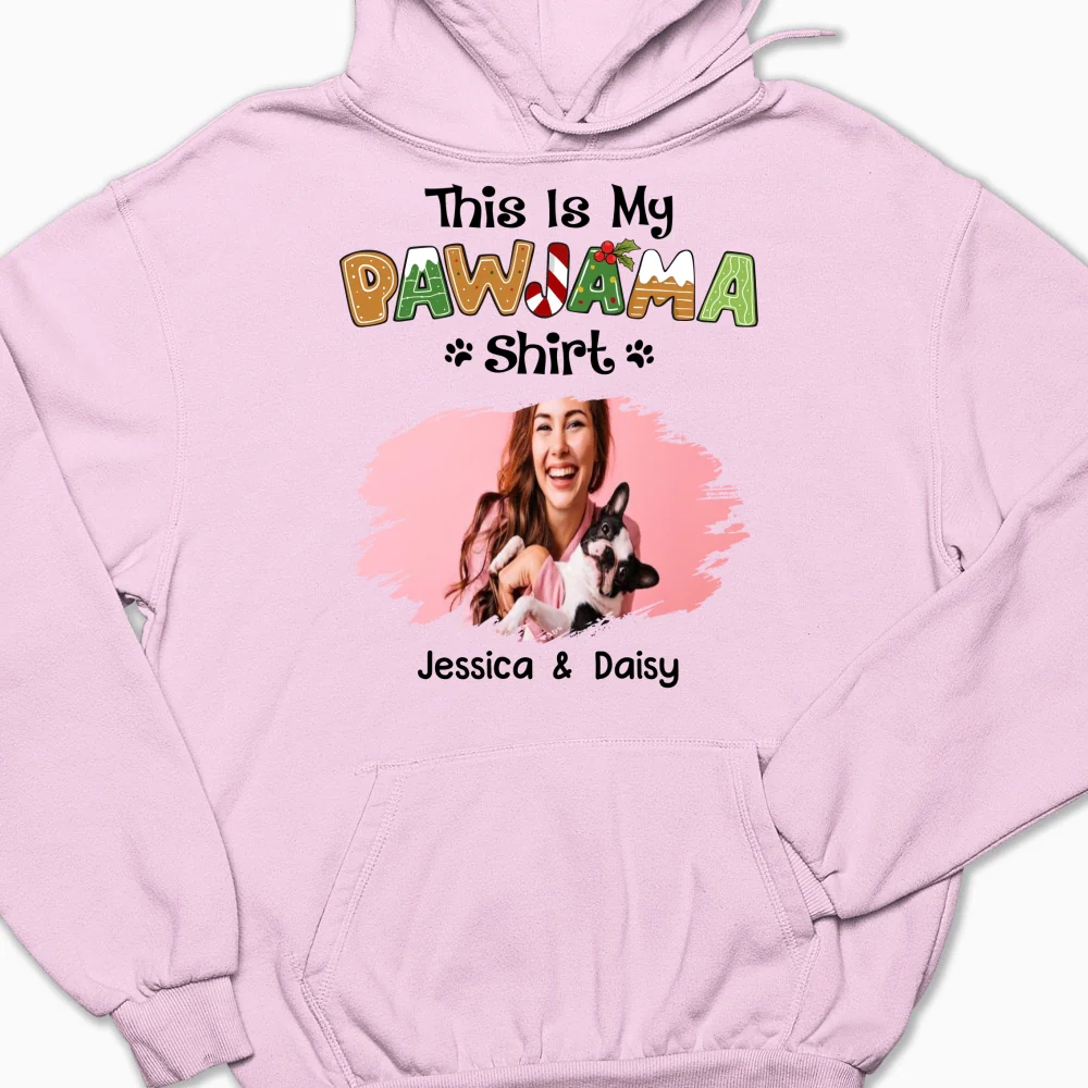 Pawjama Shirt Cartoon Photo - Personalized Custom Hoodie - Image 6