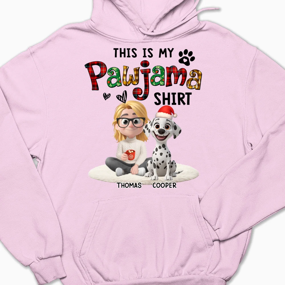 Pawjama Shirt Funny Cartoon Ver Pet - Personalized Custom Hoodie - Image 8
