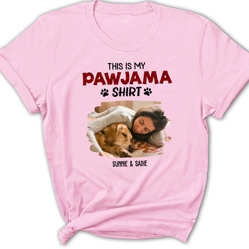 Pawjama Shirt New Style Cartoon Photo - Personalized Custom Women's T-Shirt
