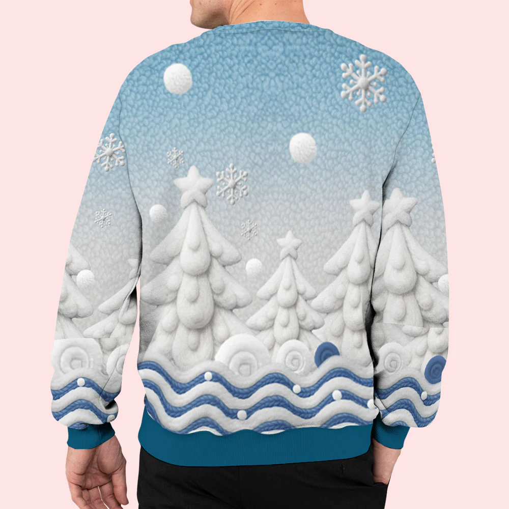 Pawliday With You - Personalized Custom All-Over-Print Sweatshirt - Image 7