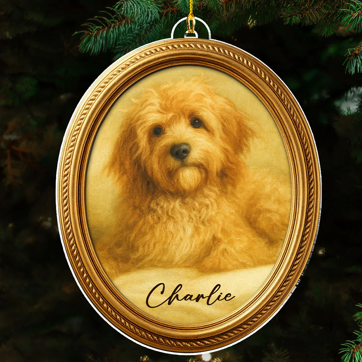Paws In Heaven - Personalized Custom Acrylic Ornament