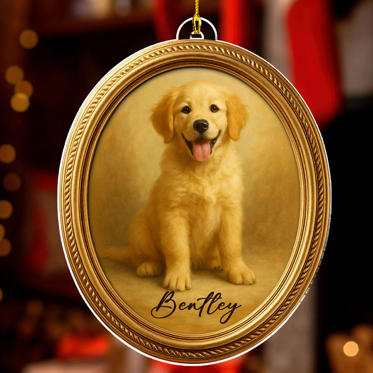 Paws In Heaven - Personalized Custom Acrylic Ornament - Image 5