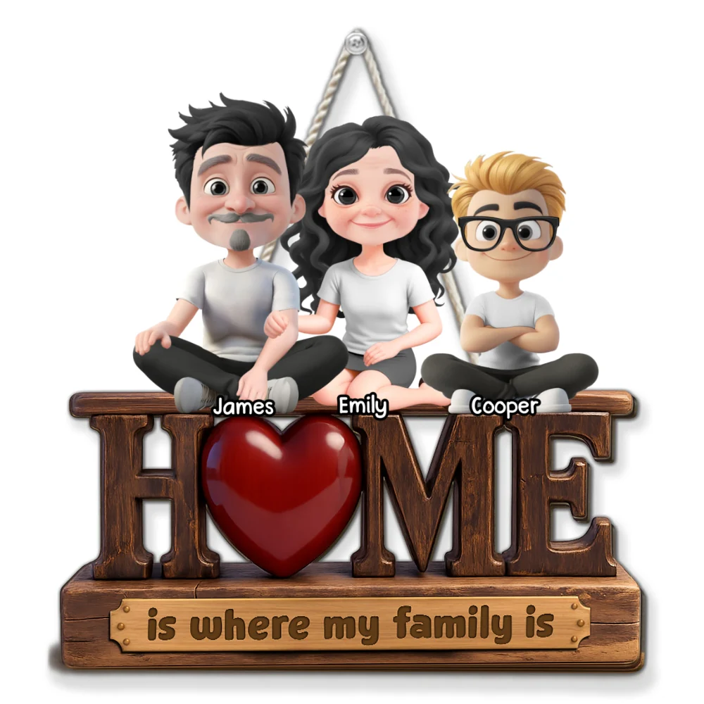Paws Make It Home - Personalized Custom Wood Sign - Image 6