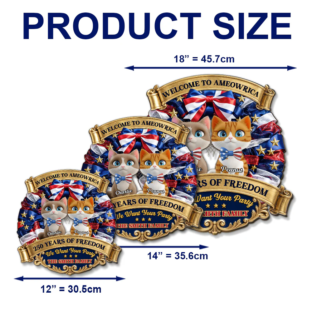 Paws Of Freedom 250 - Personalized Custom Wood Sign - Image 6