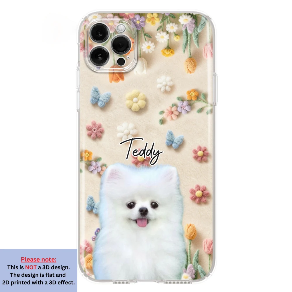 Paws Off Mommy Phone Photo - Personalized Custom 3D Effect Phone Case - Image 12