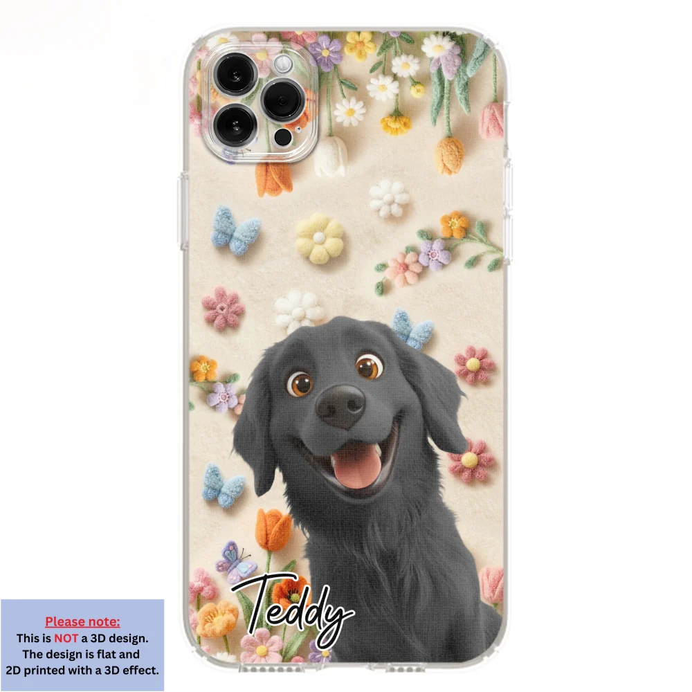 Paws Off Mommy Phone - Personalized Custom 3D Effect Phone Case - Image 12