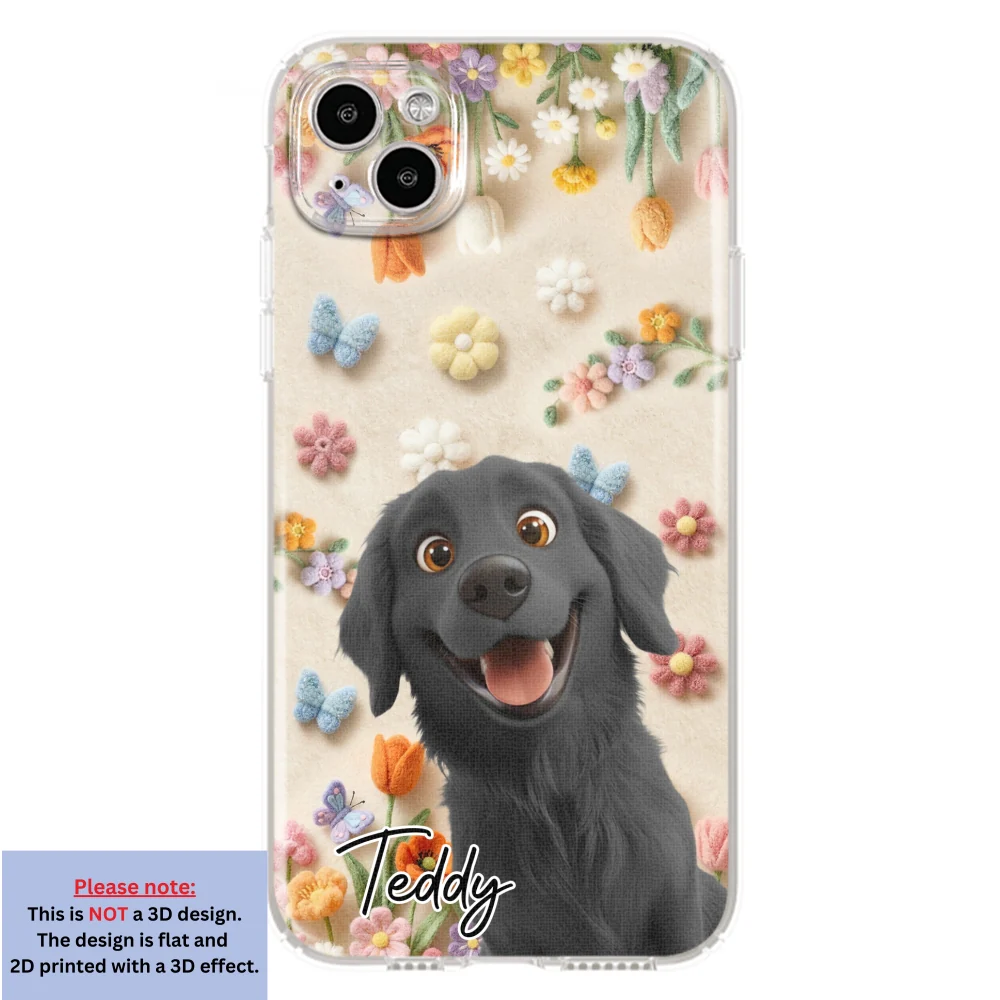 Paws Off Mommy Phone - Personalized Custom 3D Effect Phone Case - Image 14