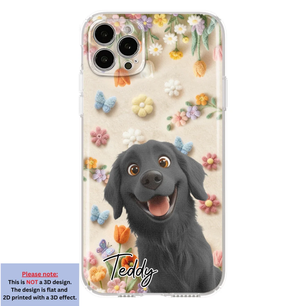 Paws Off Mommy Phone - Personalized Custom 3D Effect Phone Case - Image 16