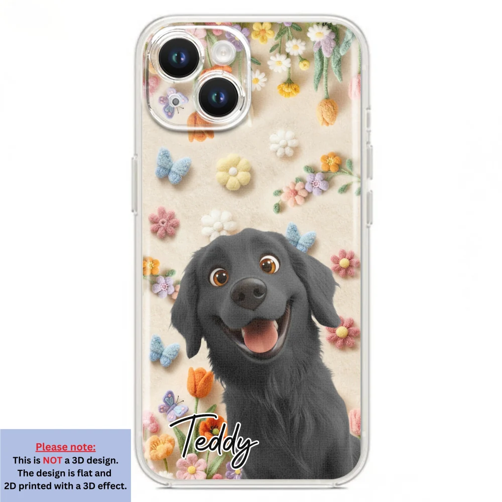 Paws Off Mommy Phone - Personalized Custom 3D Effect Phone Case - Image 17