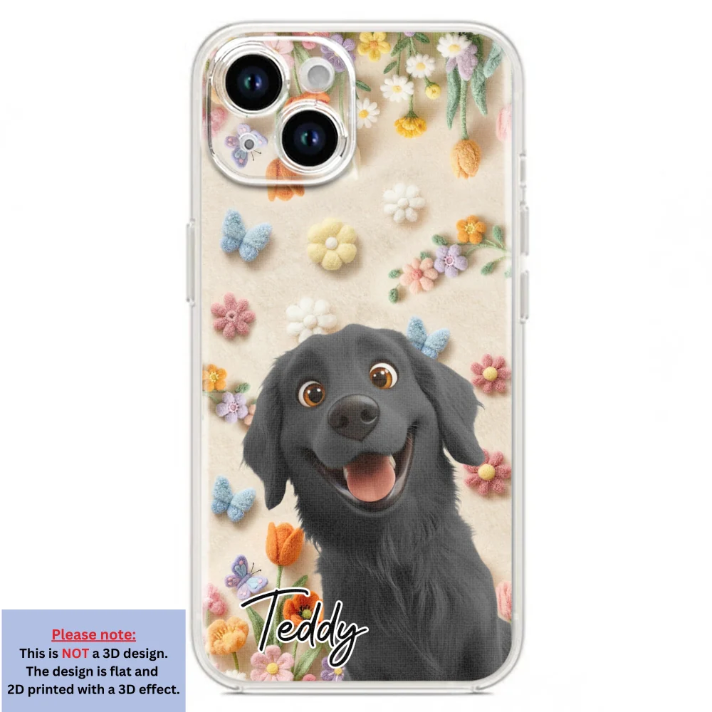 Paws Off Mommy Phone - Personalized Custom 3D Effect Phone Case - Image 18