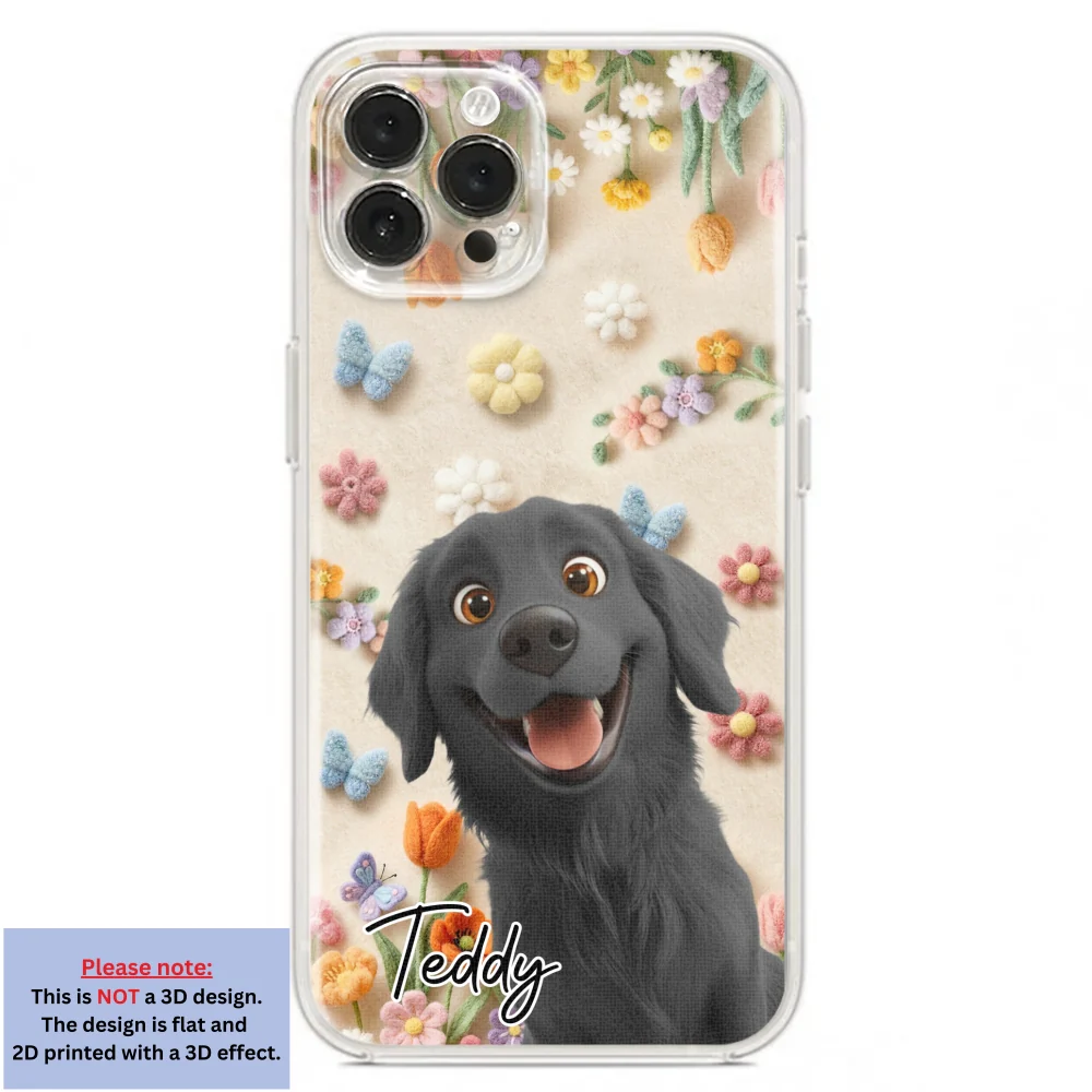 Paws Off Mommy Phone - Personalized Custom 3D Effect Phone Case - Image 19