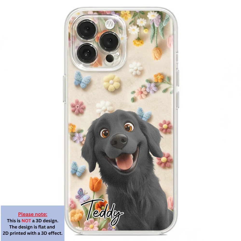 Paws Off Mommy Phone - Personalized Custom 3D Effect Phone Case - Image 20
