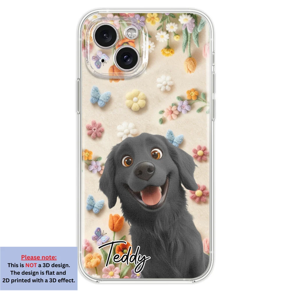 Paws Off Mommy Phone - Personalized Custom 3D Effect Phone Case - Image 21