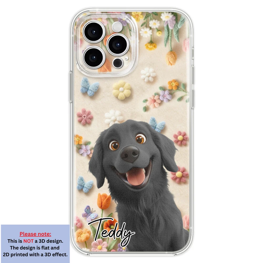 Paws Off Mommy Phone - Personalized Custom 3D Effect Phone Case - Image 22