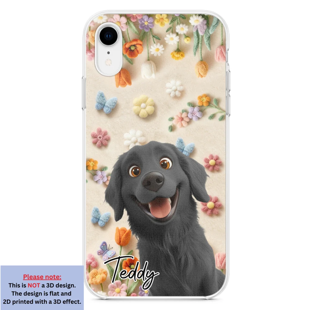 Paws Off Mommy Phone - Personalized Custom 3D Effect Phone Case - Image 23