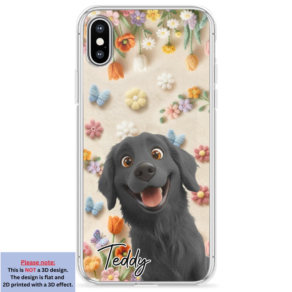 Paws Off Mommy Phone - Personalized Custom 3D Effect Phone Case - Image 25