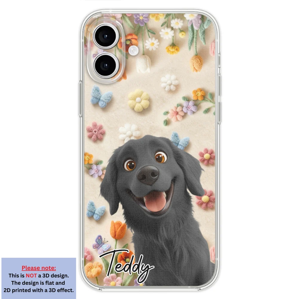 Paws Off Mommy Phone - Personalized Custom 3D Effect Phone Case - Image 26