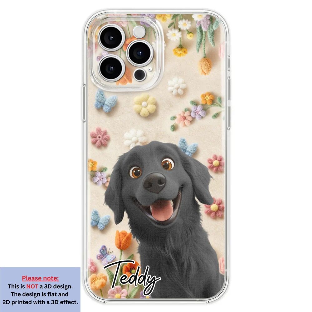 Paws Off Mommy Phone - Personalized Custom 3D Effect Phone Case - Image 27