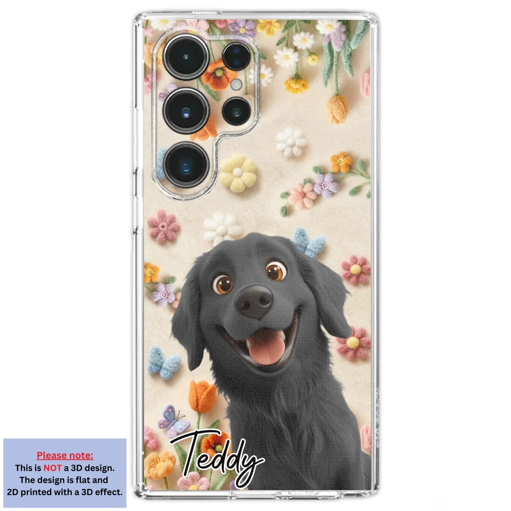 Paws Off Mommy Phone - Personalized Custom 3D Effect Phone Case - Image 29
