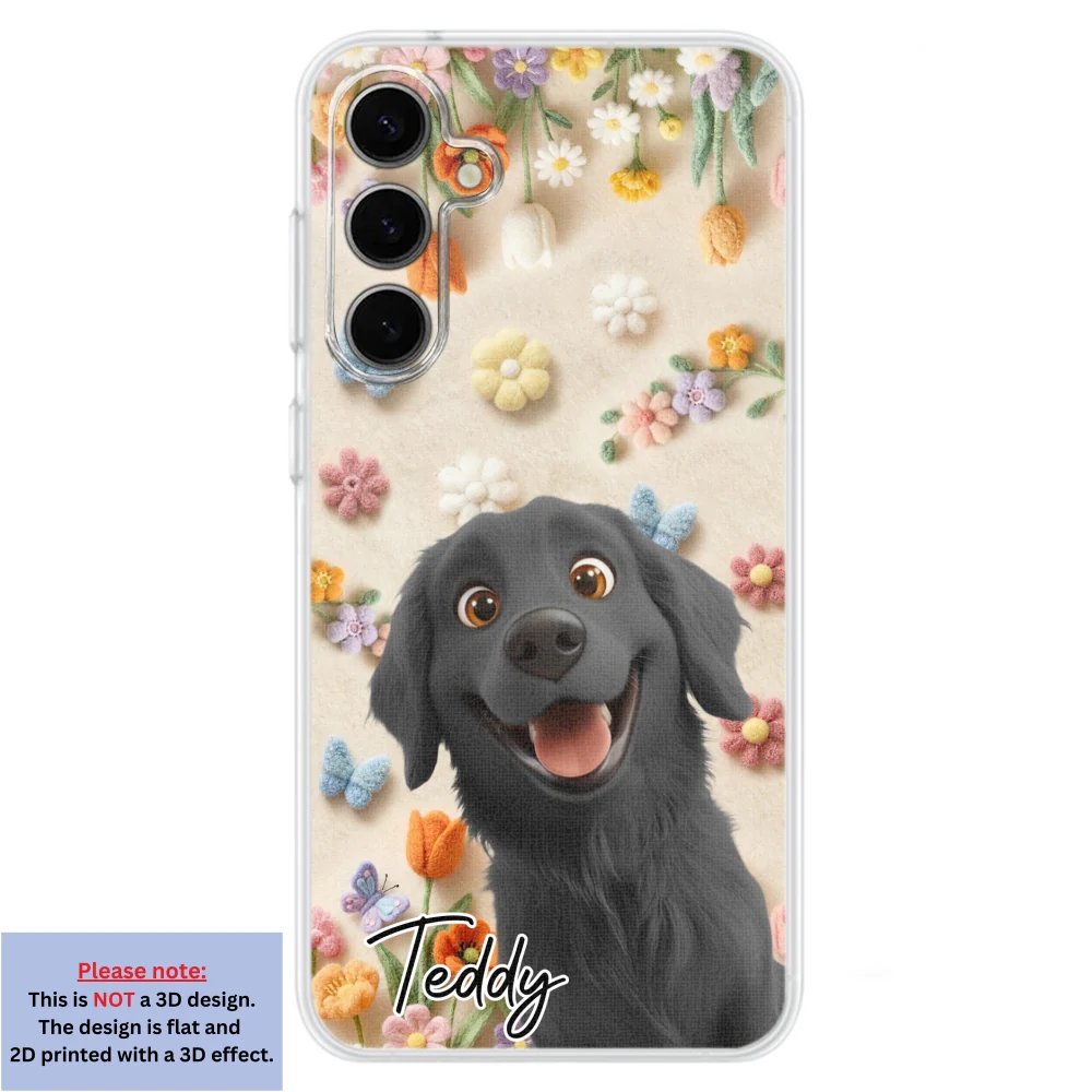 Paws Off Mommy Phone - Personalized Custom 3D Effect Phone Case - Image 30