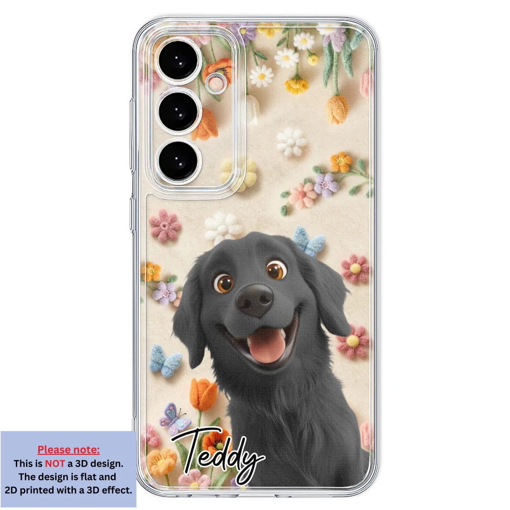 Paws Off Mommy Phone - Personalized Custom 3D Effect Phone Case - Image 31