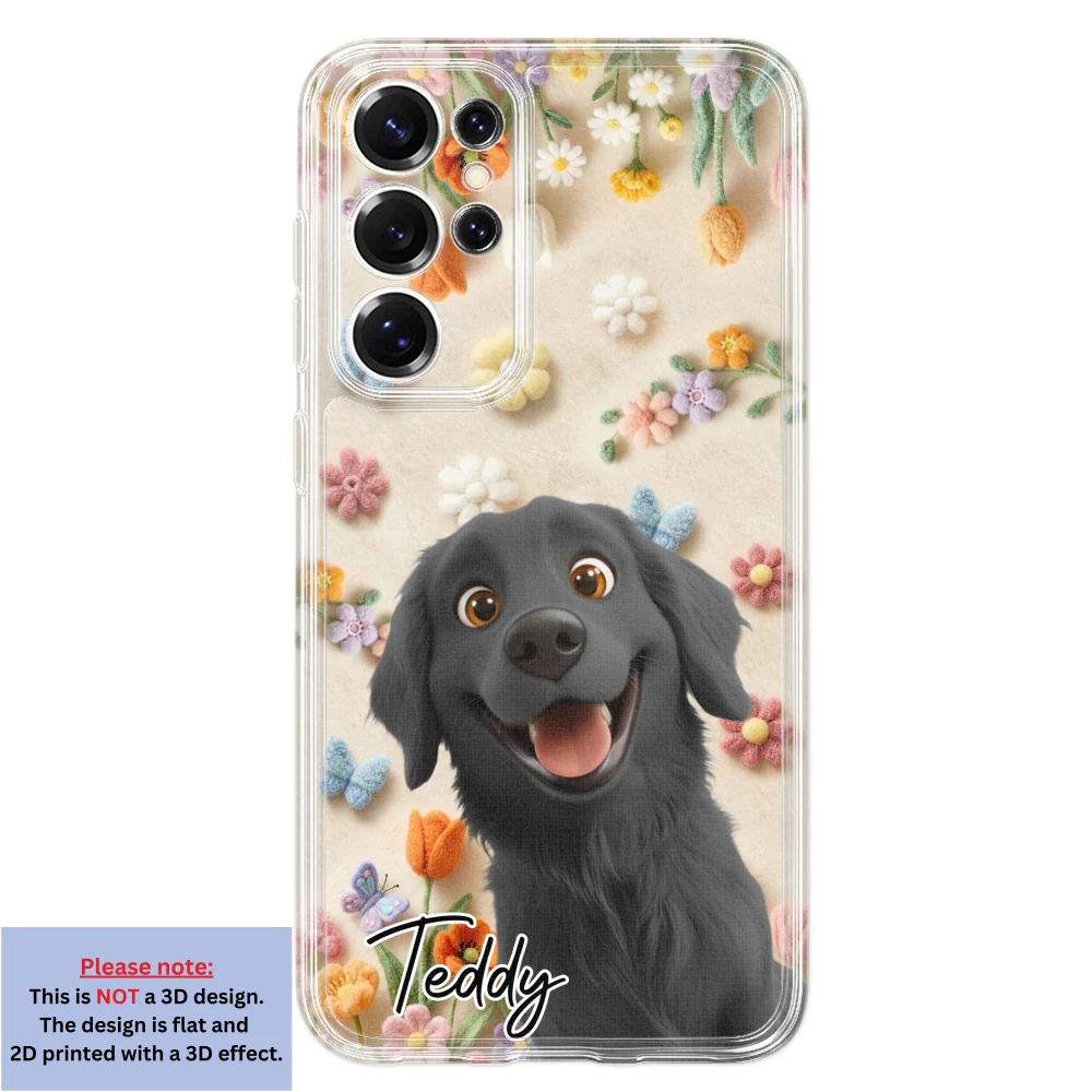Paws Off Mommy Phone - Personalized Custom 3D Effect Phone Case - Image 32