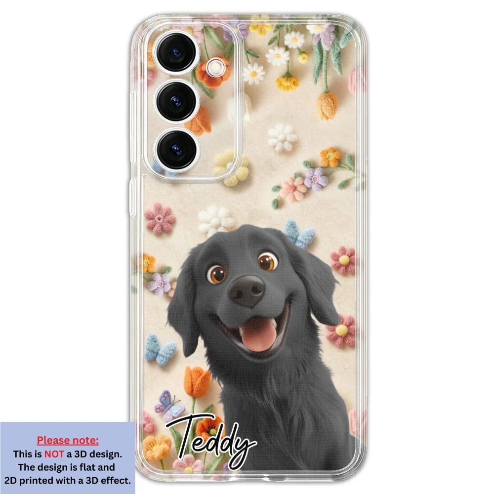 Paws Off Mommy Phone - Personalized Custom 3D Effect Phone Case - Image 33