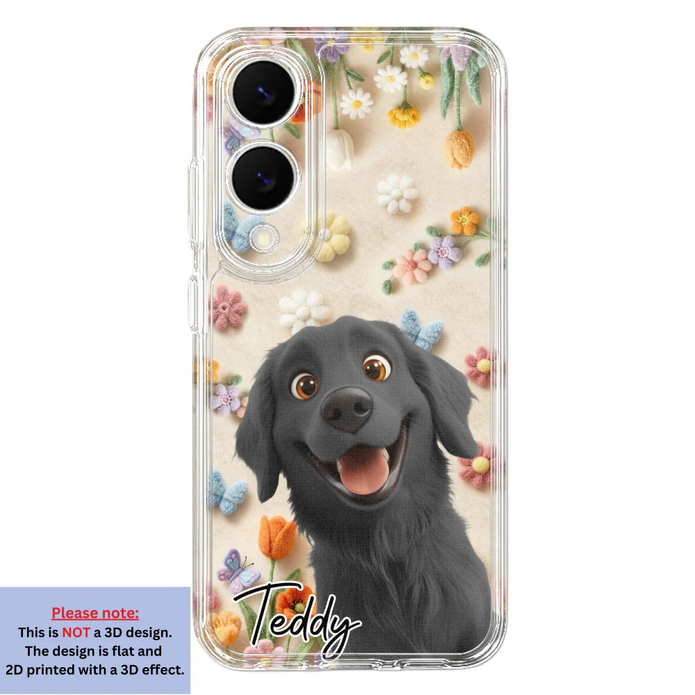Paws Off Mommy Phone - Personalized Custom 3D Effect Phone Case - Image 34
