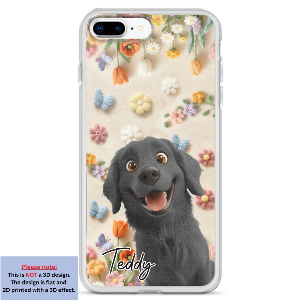 Paws Off Mommy Phone - Personalized Custom 3D Effect Phone Case - Image 7