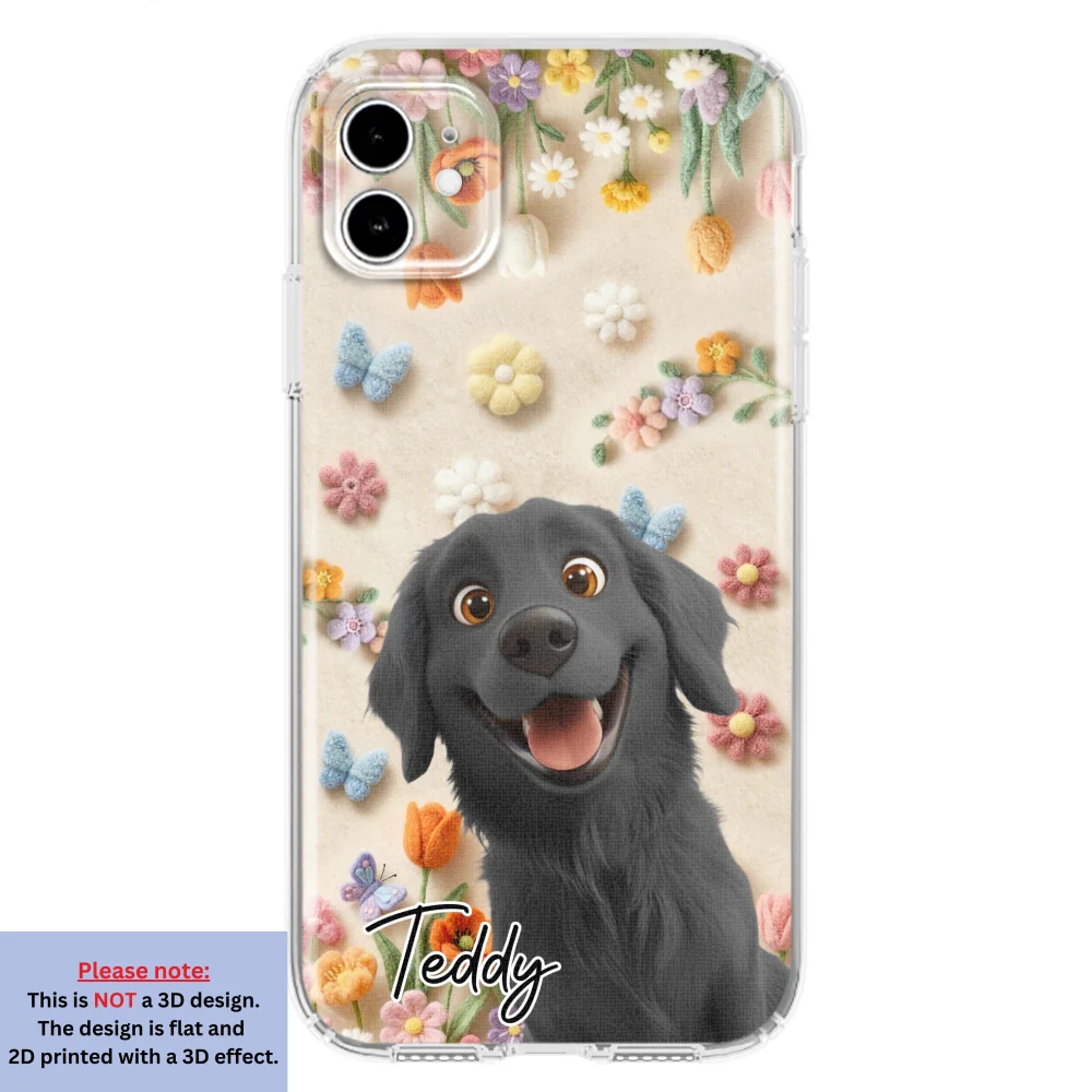 Paws Off Mommy Phone - Personalized Custom 3D Effect Phone Case - Image 8