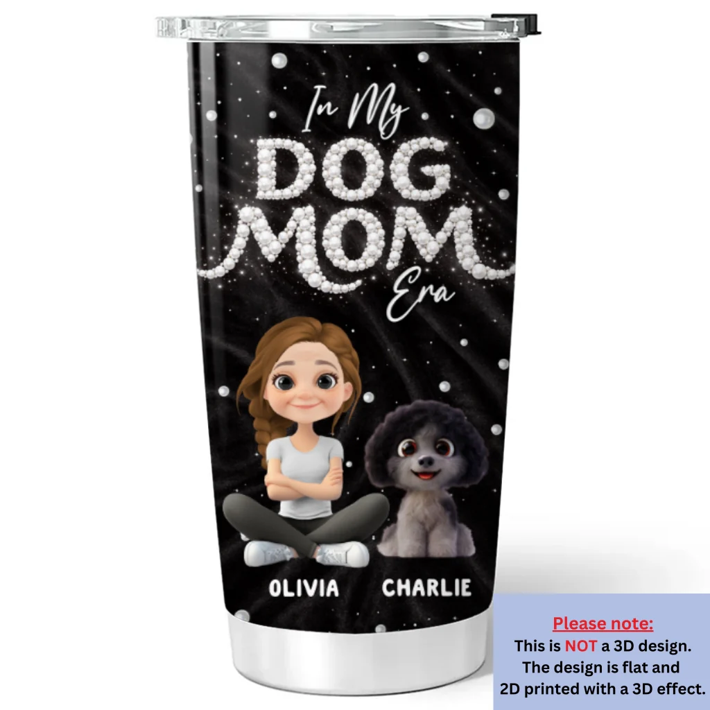 Pearl On You - Personalized Custom 3D Effect Tumbler - Image 6