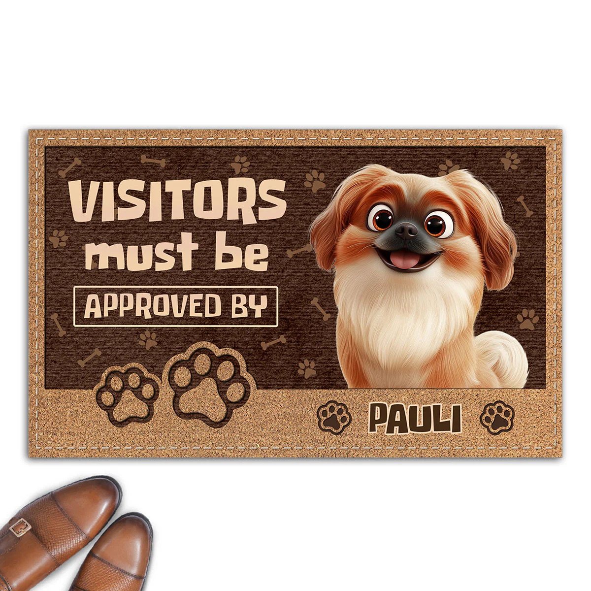 Permission To Come In - Personalized Custom Doormat