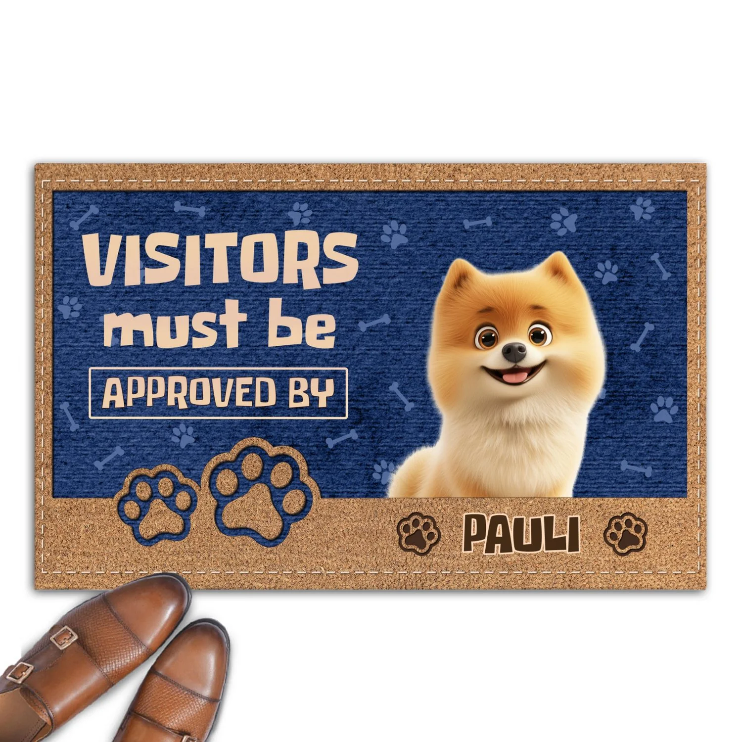 Permission To Come In - Personalized Custom Doormat - Image 7