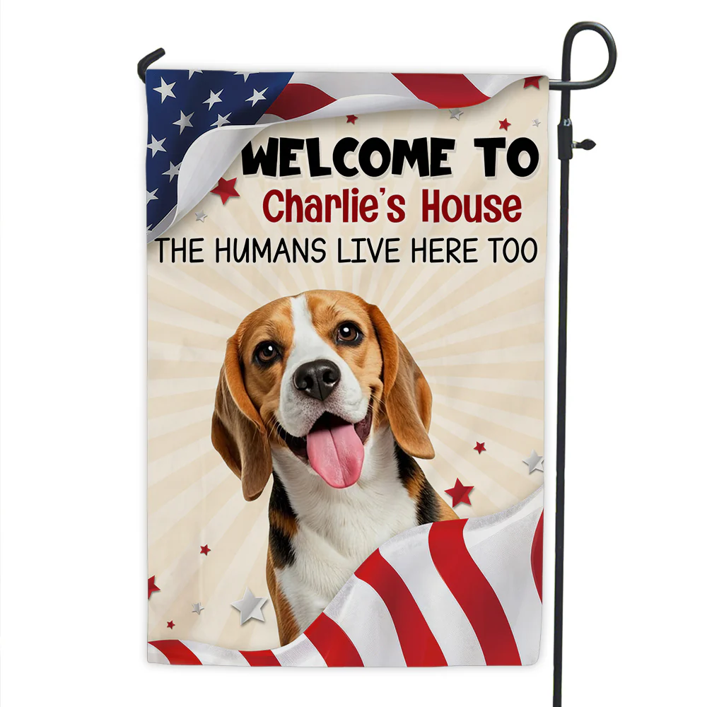Permission To Come In Photo - Personalized Custom Flag