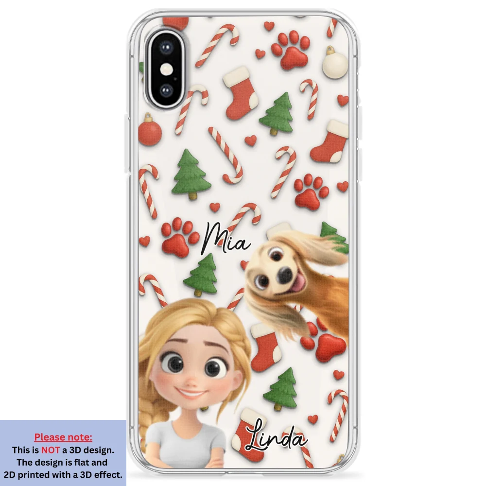 Pet And Human Cartoon Ver 2 - Personalized Custom Phone Case - Image 25