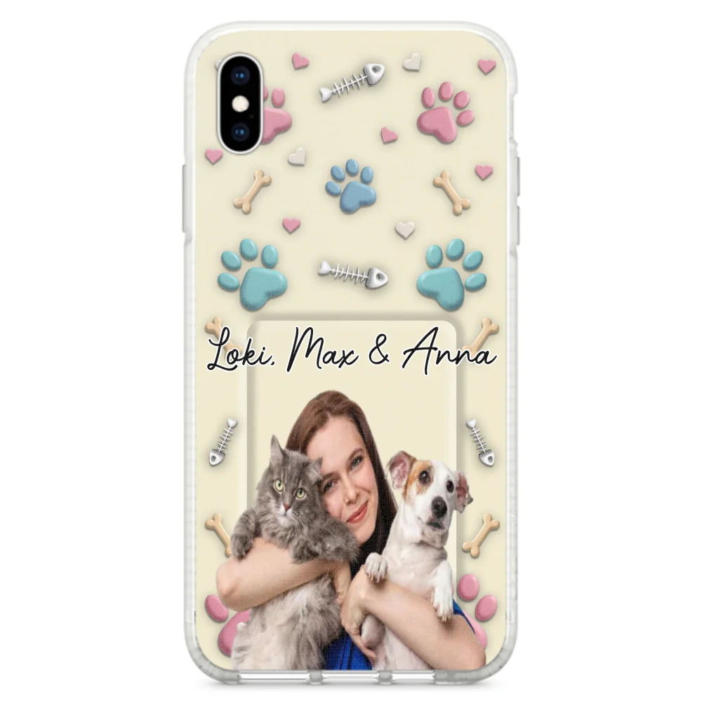 Pet Mom Cartoon Photo - Personalized Custom 3D Effect Phone Case - Image 21