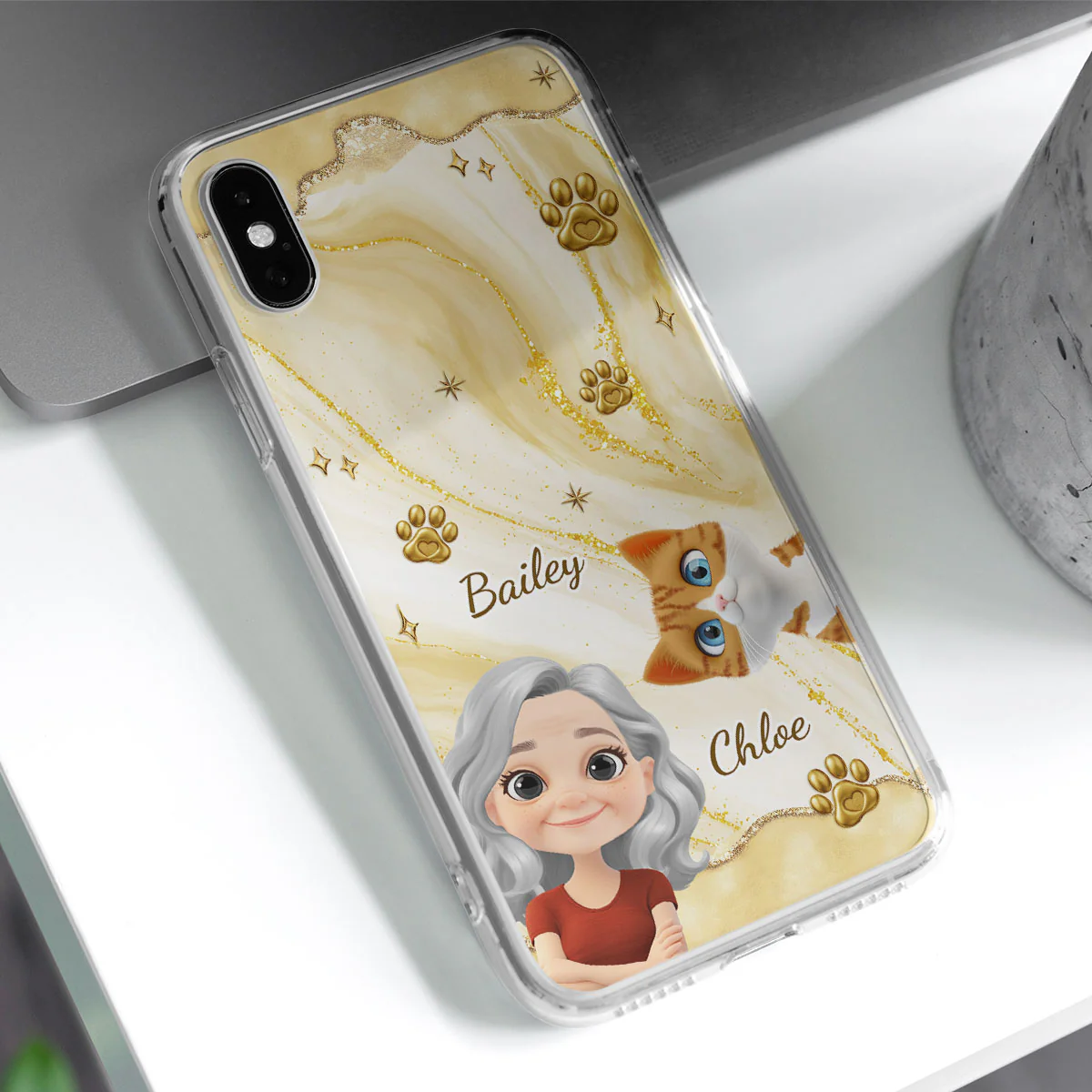 Pet Mom Corner - Personalized Custom Phone Case - Image 3