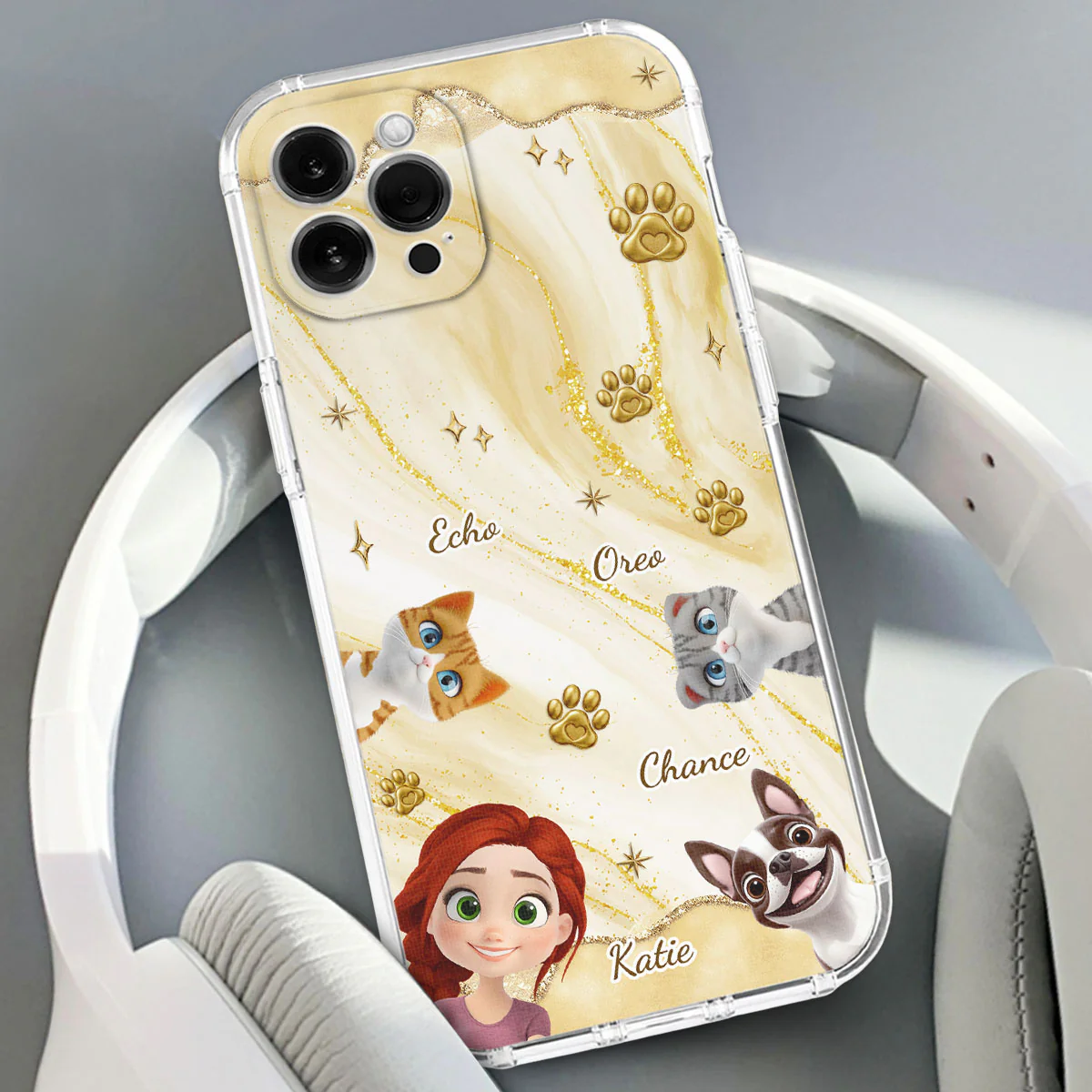 Pet Mom Corner - Personalized Custom Phone Case - Image 4