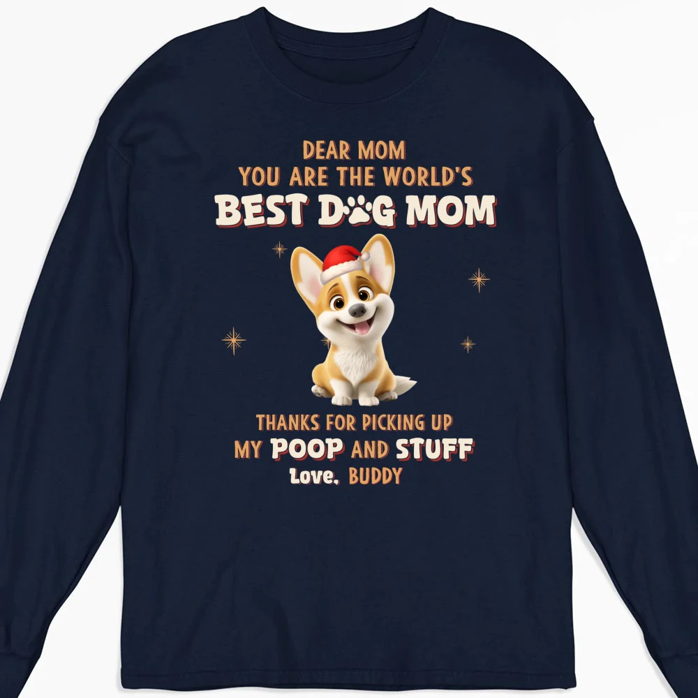 Picking Our Poop - Personalized Custom Long Sleeve T-Shirt - Image 5