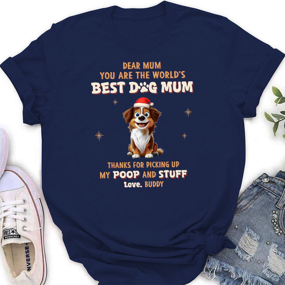 Picking Our Poop - Personalized Custom Women's T-Shirt - Image 2