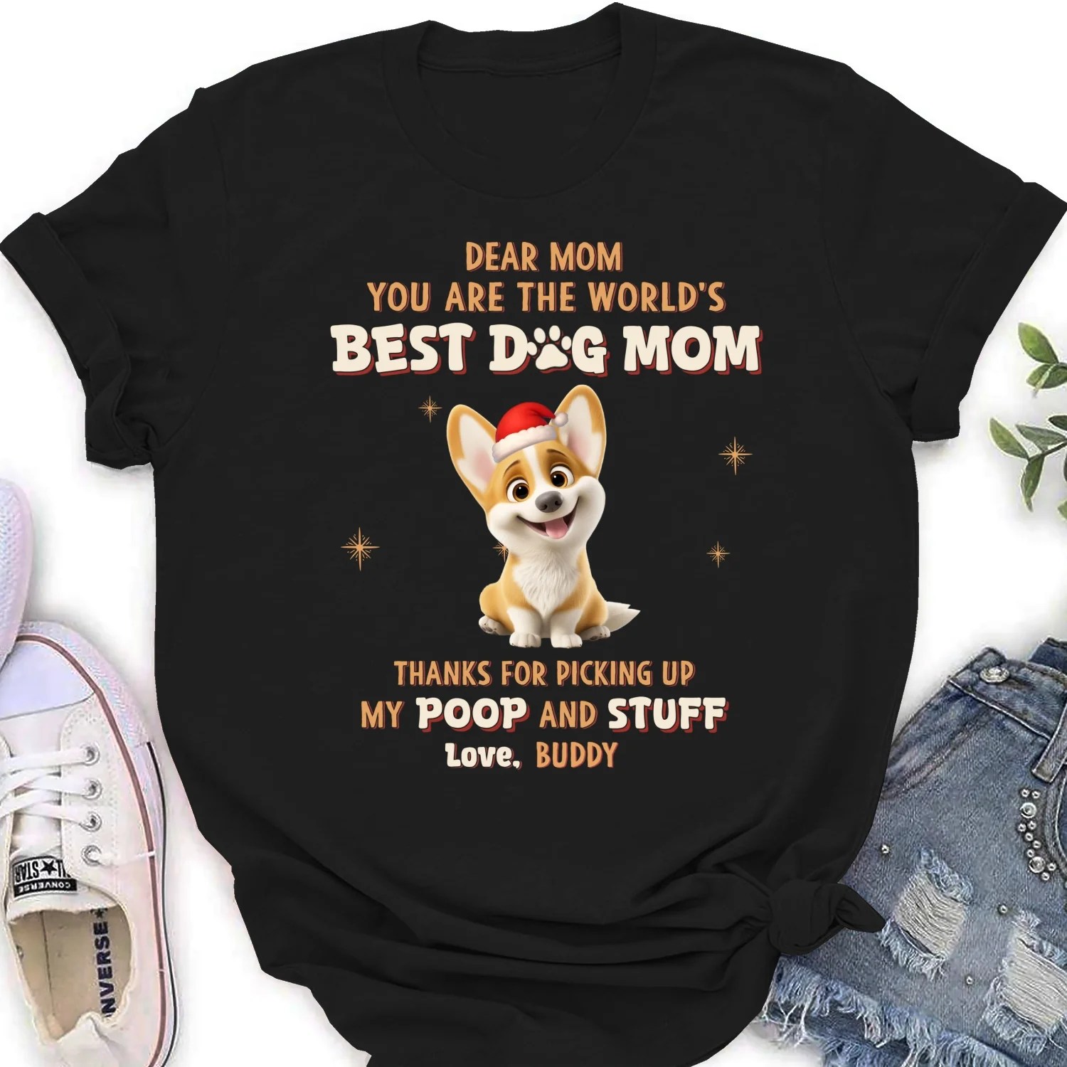 Picking Our Poop - Personalized Custom Women's T-Shirt - Image 6