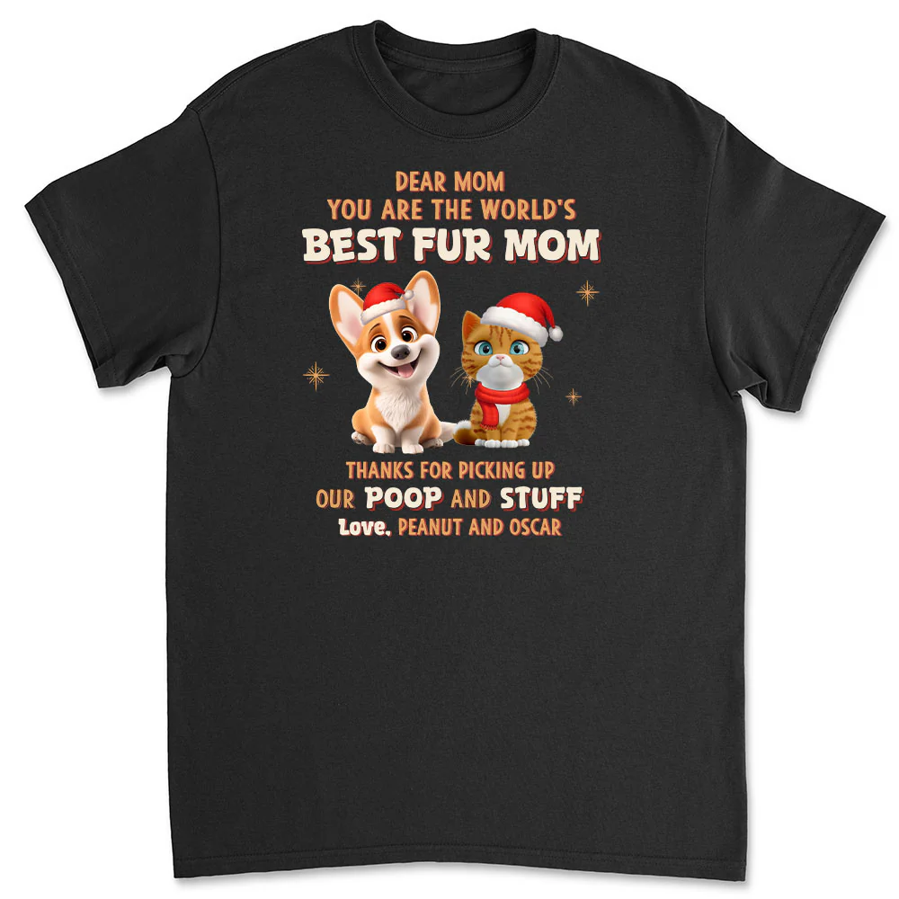 Picking Our Poop Ver Pet - Personalized Custom Unisex T-Shirt