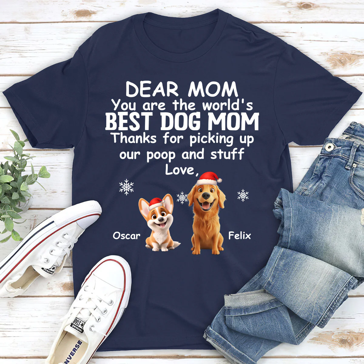 Picking Up Our Stuff - Personalized Custom Unisex T-shirt - Image 2