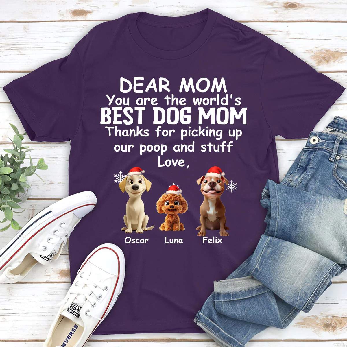 Picking Up Our Stuff - Personalized Custom Unisex T-shirt - Image 3