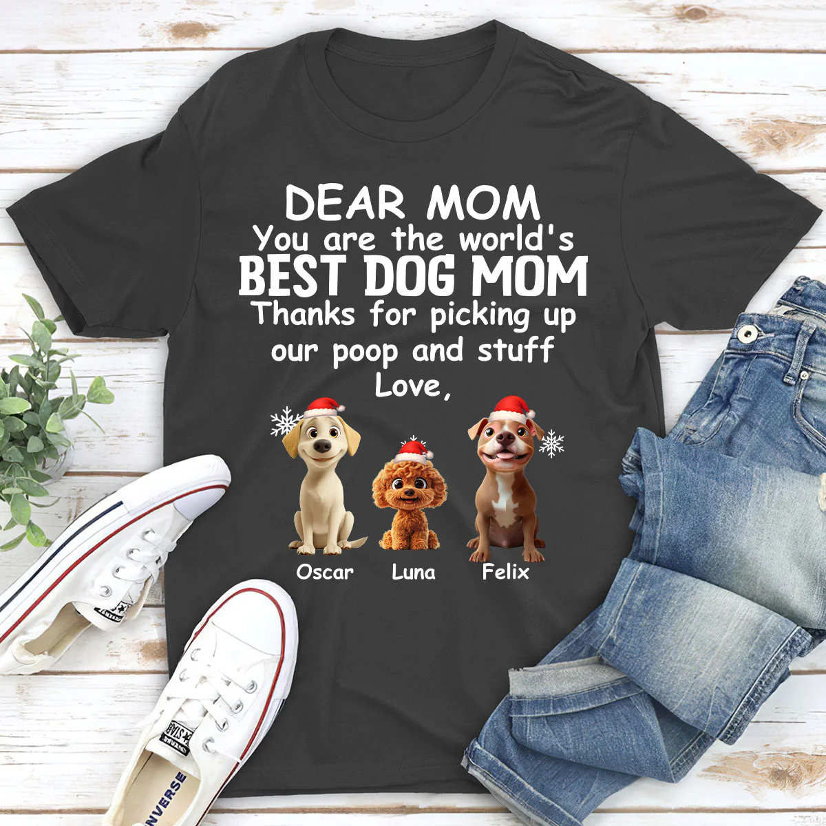 Picking Up Our Stuff - Personalized Custom Unisex T-shirt - Image 4