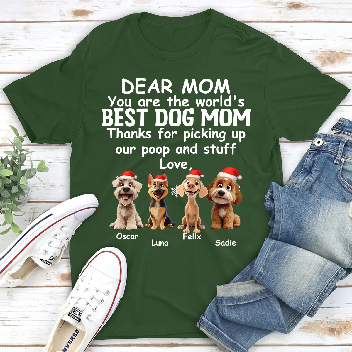 Picking Up Our Stuff - Personalized Custom Unisex T-shirt - Image 5