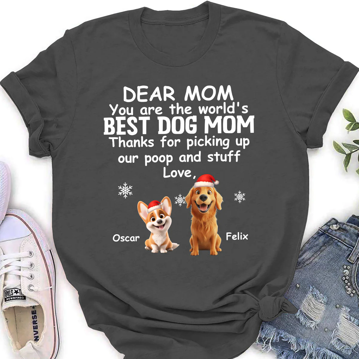 Picking Up Our Stuff - Personalized Custom Women's T-shirt - Image 3