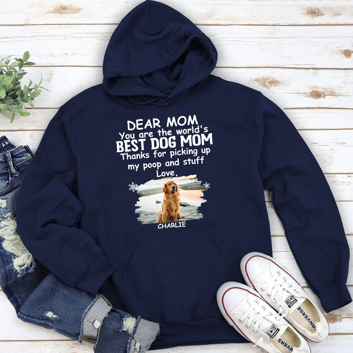 Picking Up Our Stuff Photo - Personalized Custom Hoodie - Image 2